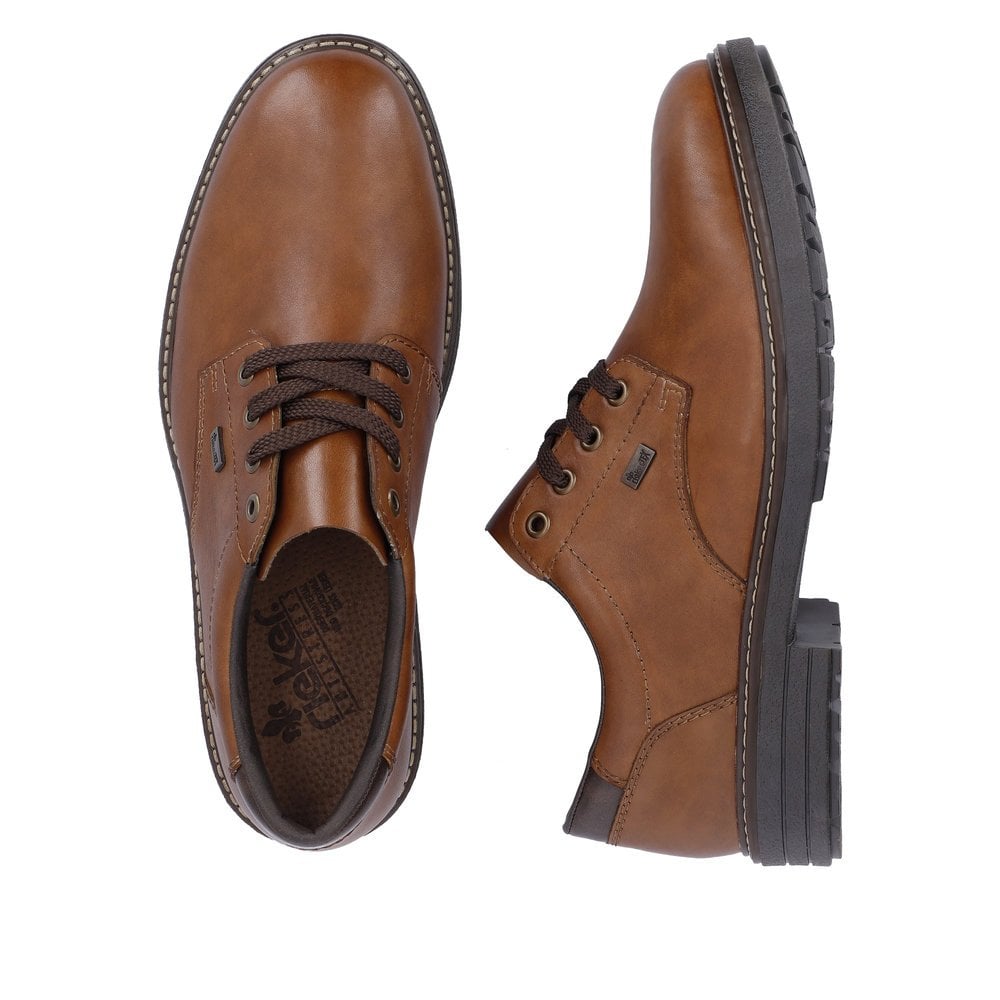Mens Rieker Tex 33101-24 Brown Leather shoe