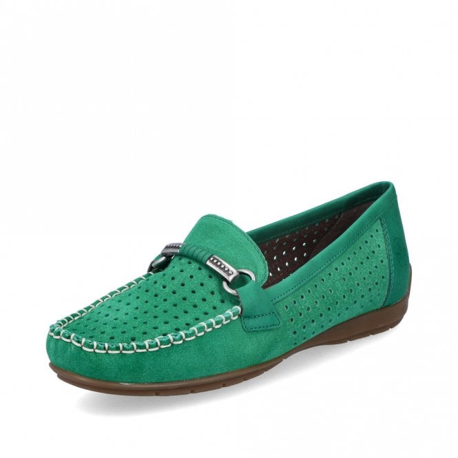 Rieker 40253-54 Ladies Summer Shoe Green
