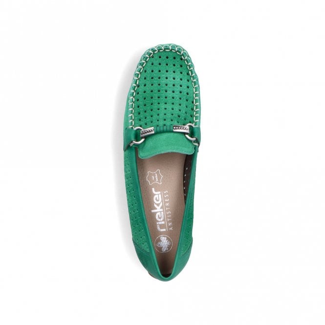 Rieker 40253-54 Ladies Summer Shoe Green