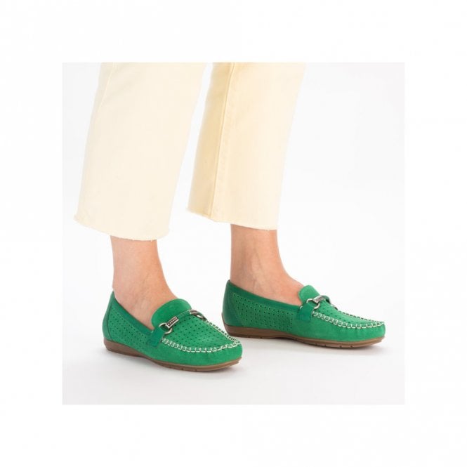 Rieker 40253-54 Ladies Summer Shoe Green