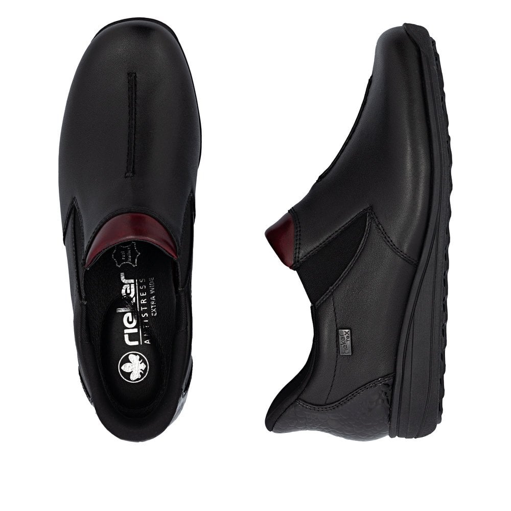 RiekerTEX Ready2Go 47253-00 Slip On Black