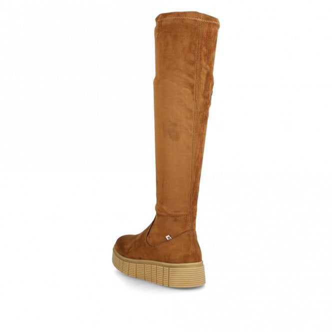 Rieker W1080-24 Ladies R Evolution Tall Boot Tan