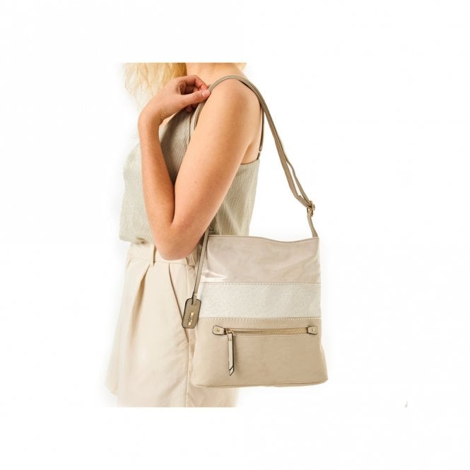 Rieker H1301-60 Crossbody Bag Pale Gold/Beige