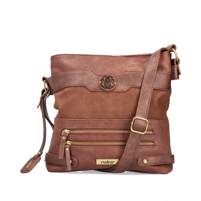 Rieker H1346-22 Shoulder Bag Tan
