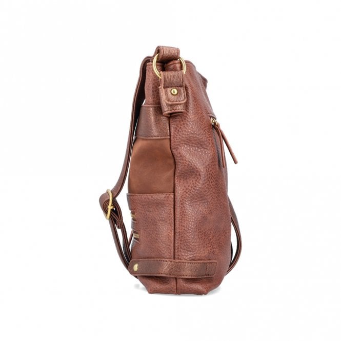 Rieker H1346-22 Shoulder Bag Tan