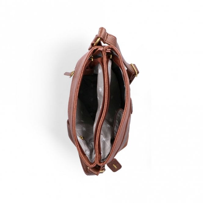 Rieker H1346-22 Shoulder Bag Tan