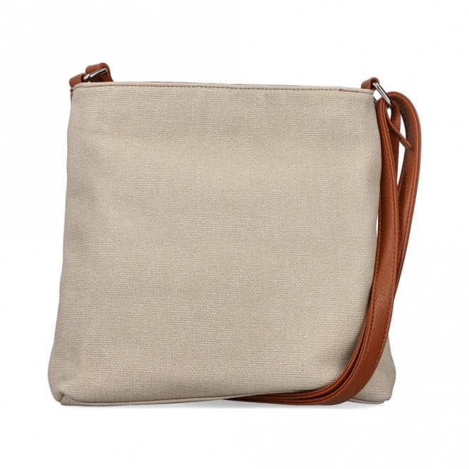 Rieker H1519-62 Ladies Crossbody Handbag Tan/Natural