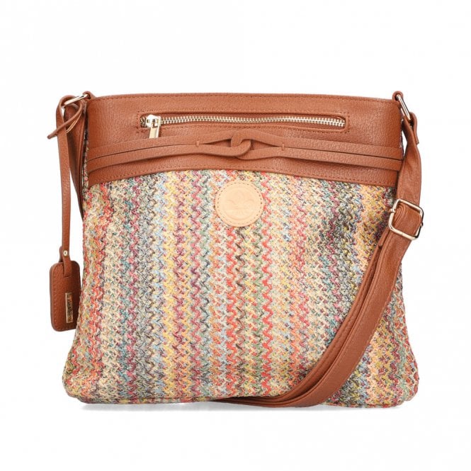 Rieker H1519-90 Crossbody Bag Multi/Cognac