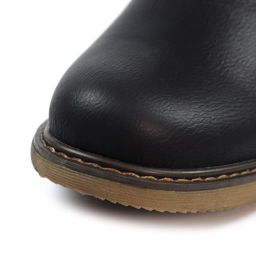Lunar Roxie III Ladies Ankle Boot Black GLB217 BK
