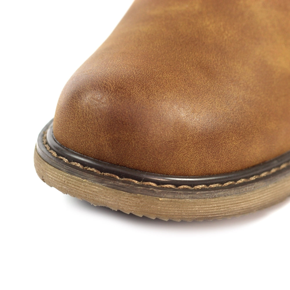 Lunar Roxie III Ladies Ankle Boot Tan GLB217 TN