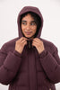 Lighthouse Savannah Ladies Coat - Damson
