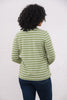 Lighthouse Sorcha Top - Moss Stripe