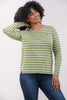 Lighthouse Sorcha Top - Moss Stripe