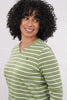Lighthouse Sorcha Top - Moss Stripe