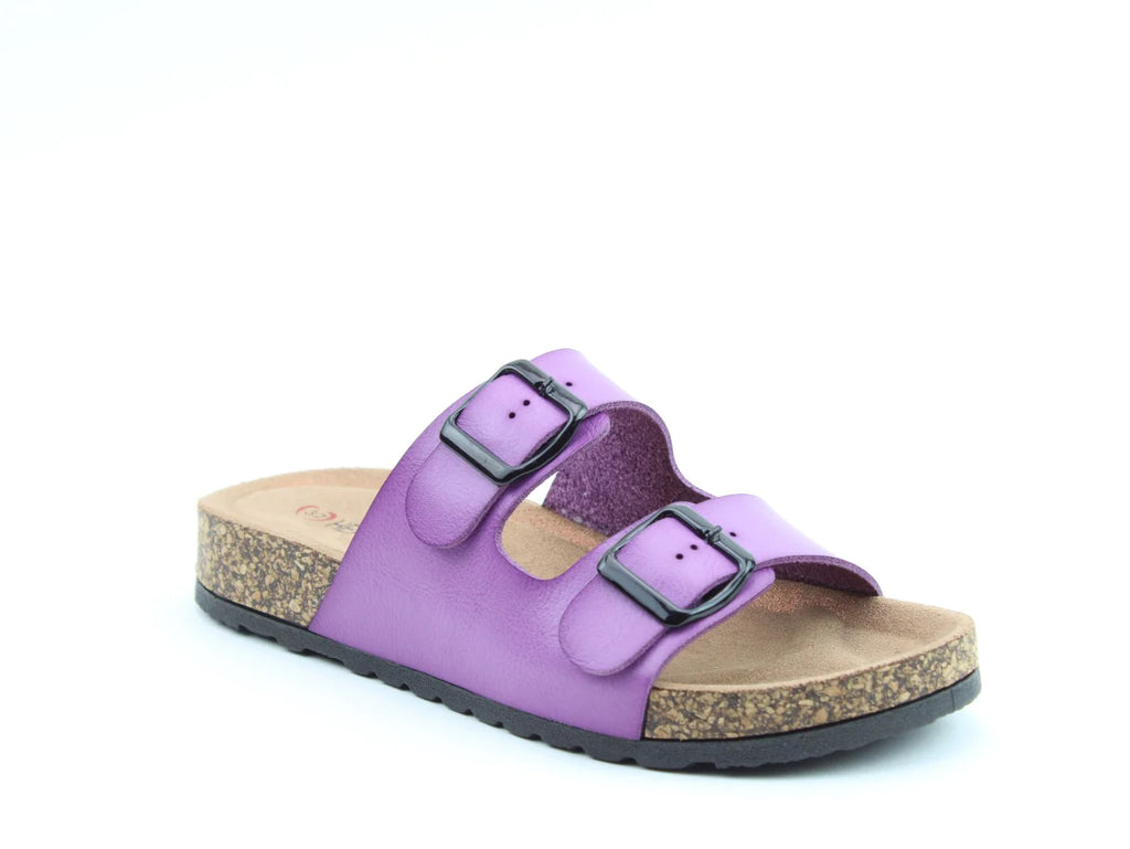 Heavenly Feet Harmony 2 Slip On Sandal Lilac