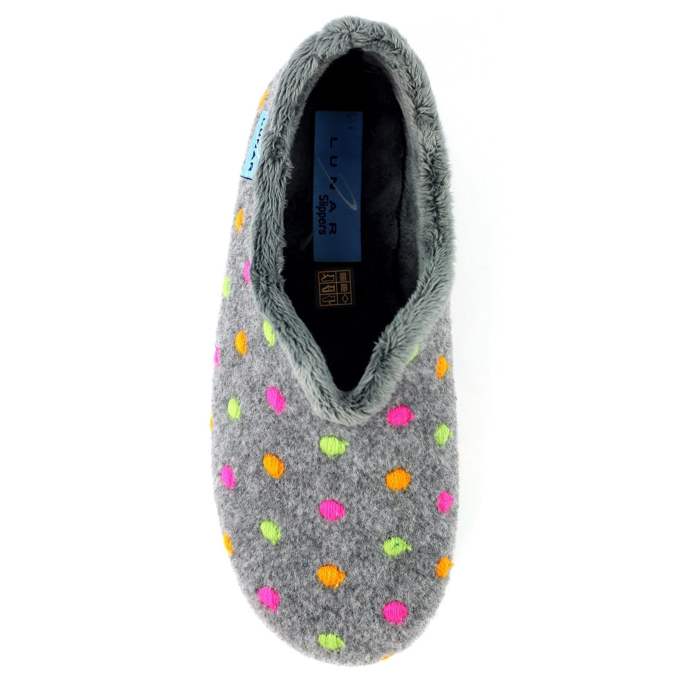 Lunar Studio Full Slipper KLA222 Grey