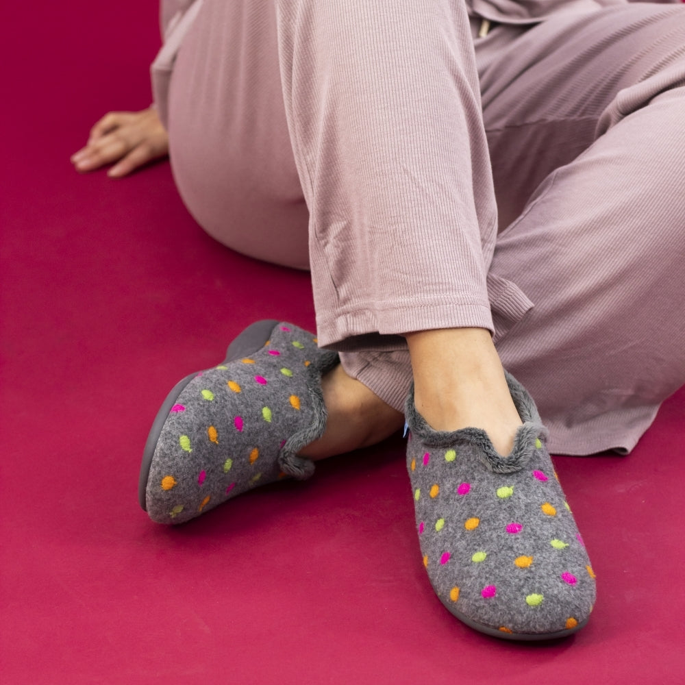 Lunar Studio Full Slipper KLA222 Grey