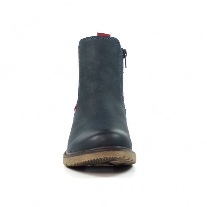 Lunar Suvi Ladies Chelsea Boot GLB130 Navy Blue