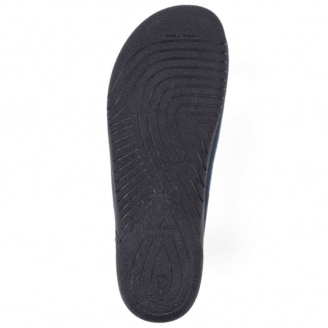 Mens Lazy Dogz Tees II Slipper KMD102 Blue