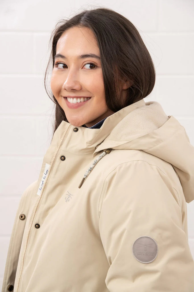 Lighthouse Tess Waterproof Coat - Cream
