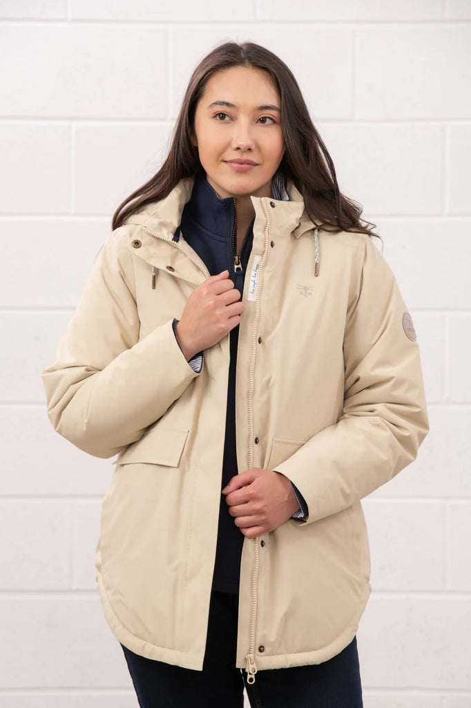 Lighthouse Tess Waterproof Coat - Cream