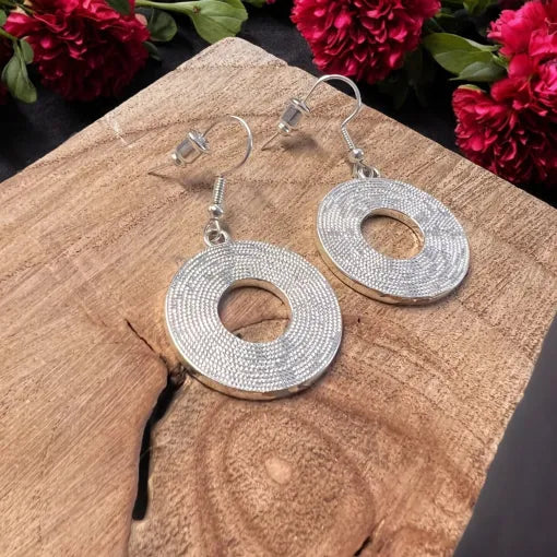 Jess & Lou Open Circle Earrings ER167S