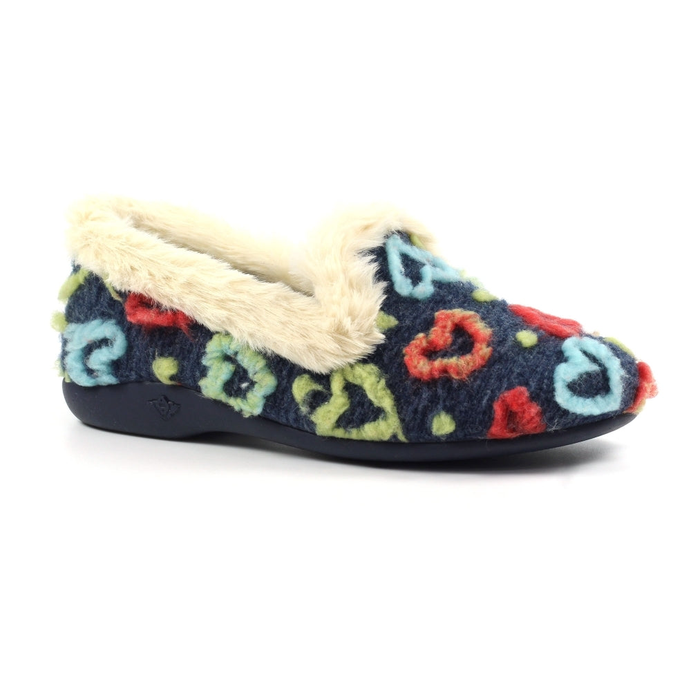 Lunar Truffle Full Slipper KLA230 Navy