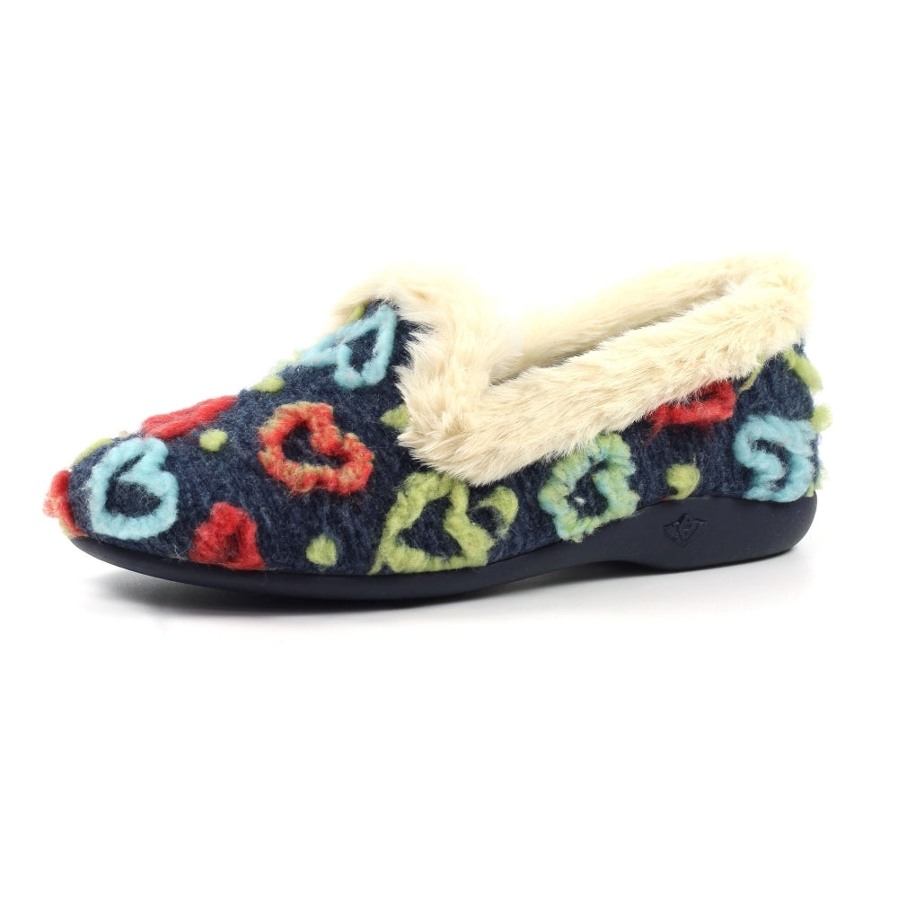 Lunar Truffle Full Slipper KLA230 Navy