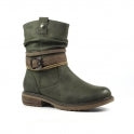 Lunar Veronica Ladies Ankle Boot GLB145 Olive