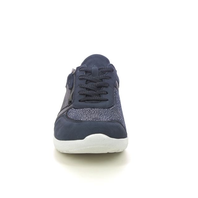 Waldlaufer M-Ira Denver Bronx Ladies Shoe 815M01 408 217 Marine Blue