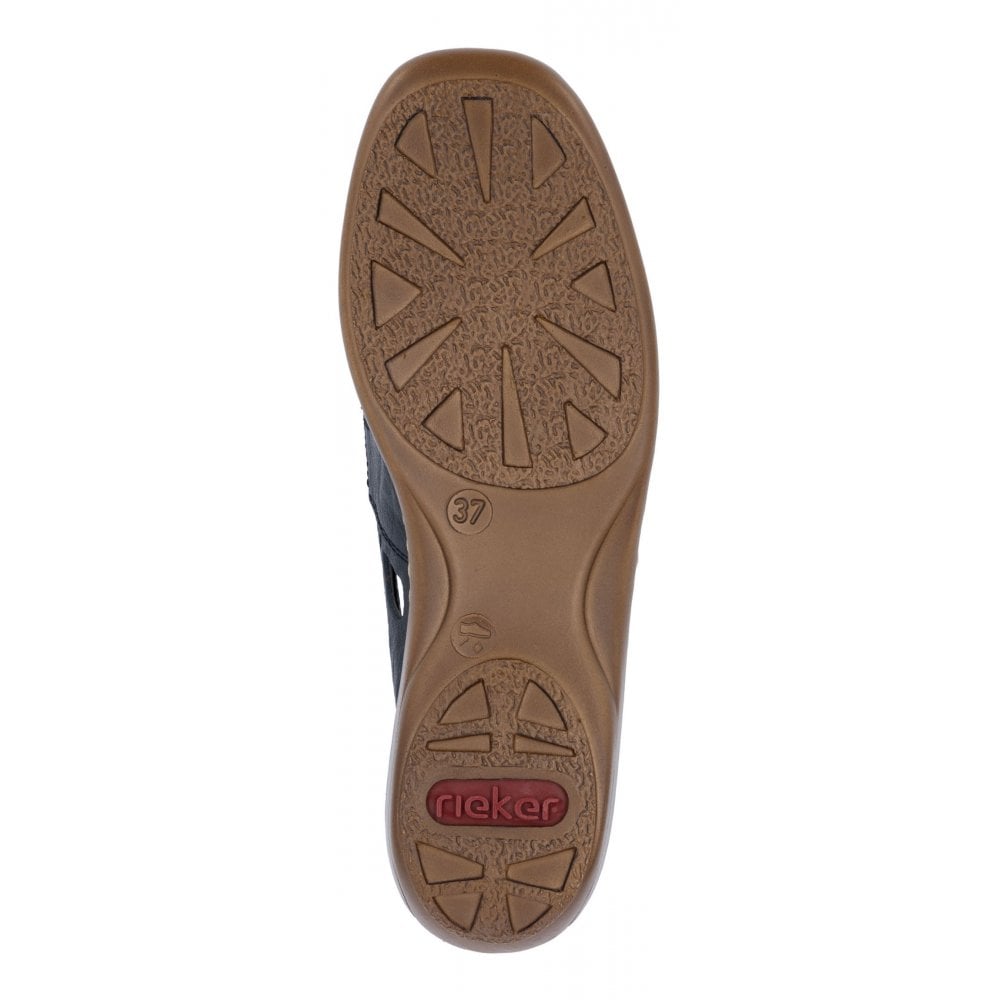 Rieker 41385-15 Ladies Slip On Summer Shoe Navy