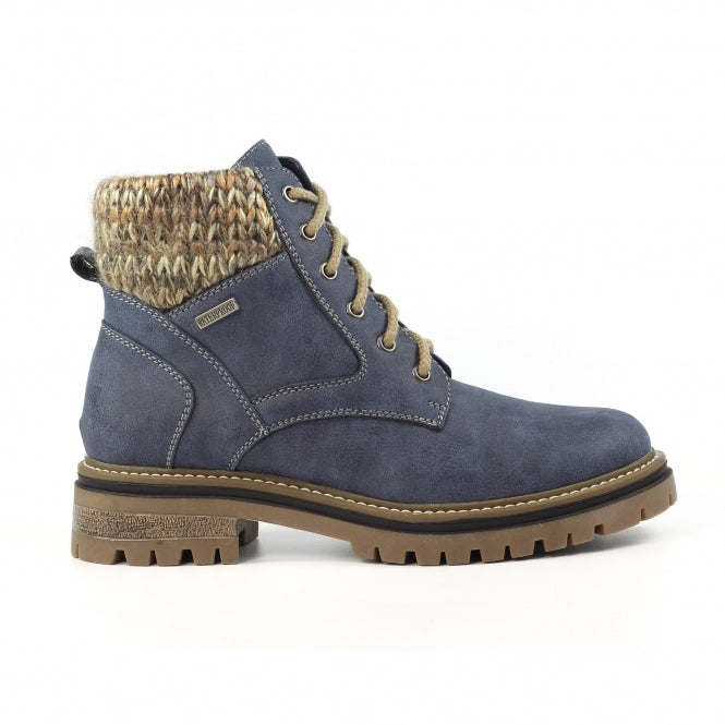 Lunar Yestin Ladies Ankle Boot GLB147 Blue