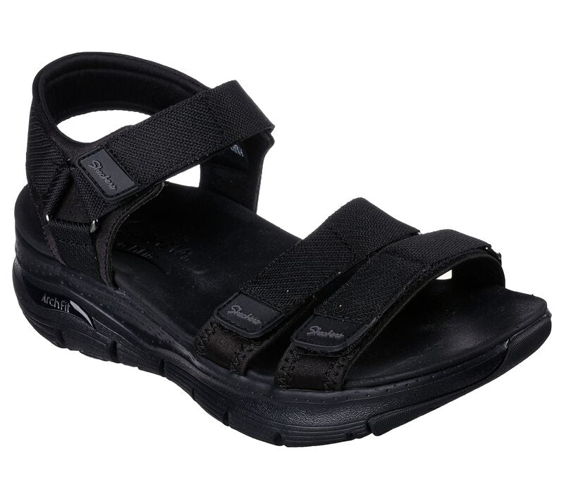 Ladies Skechers 119305 Arch Fit-Fresh Bloom Sandal Black