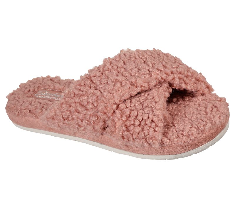 Skechers Cozy Slide Slippers 167236 Rose Pink