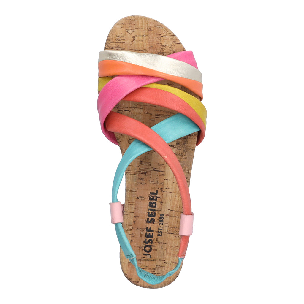 Josef Seibel Henriette 03 Ladies Strappy Sandal Multicolour