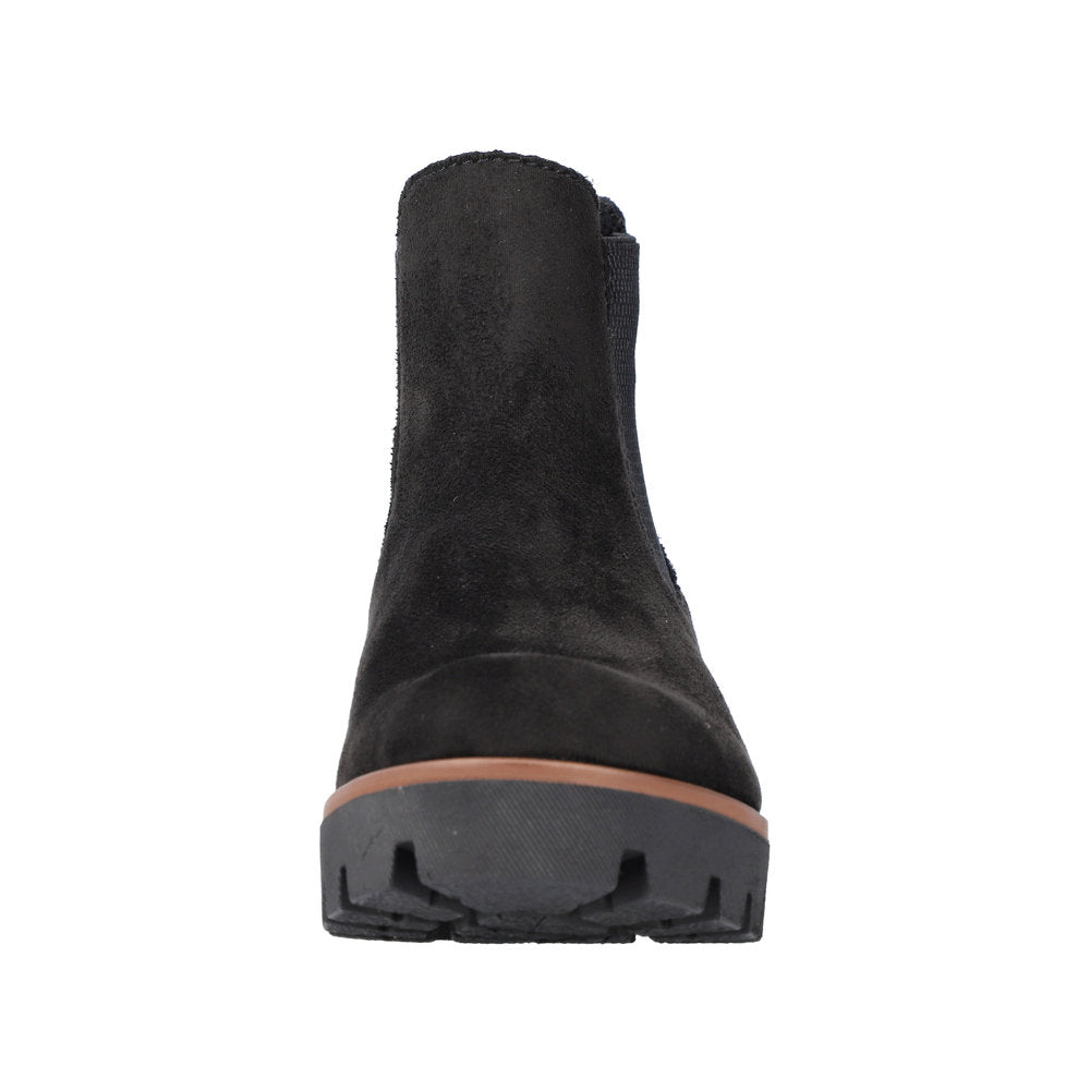 Rieker 79265-00 Ladies Chunky Sole Ankle boots Black