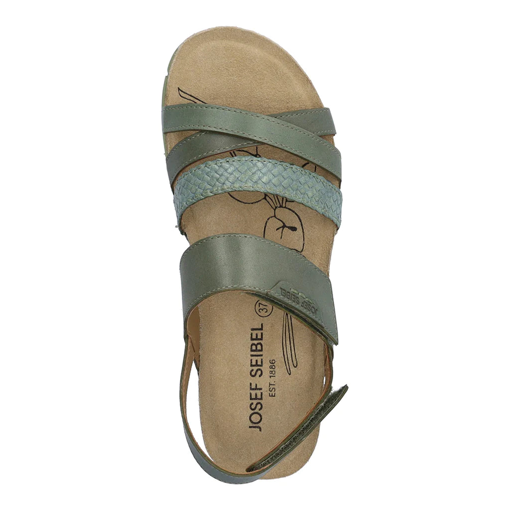 Josef Seibel Lucie 03 Ladies Sandal Green