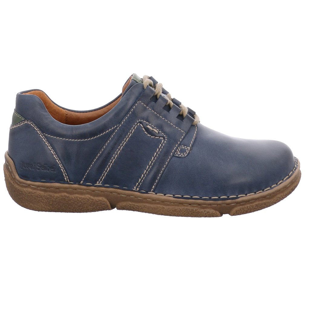 Josef Seibel Neele 44 Ladies Lace Up Shoe Ocean Combi