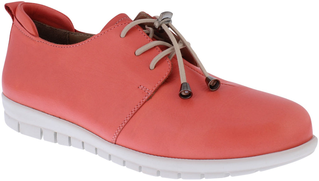 Adesso Sarah Ladies Pull On Shoe Coral