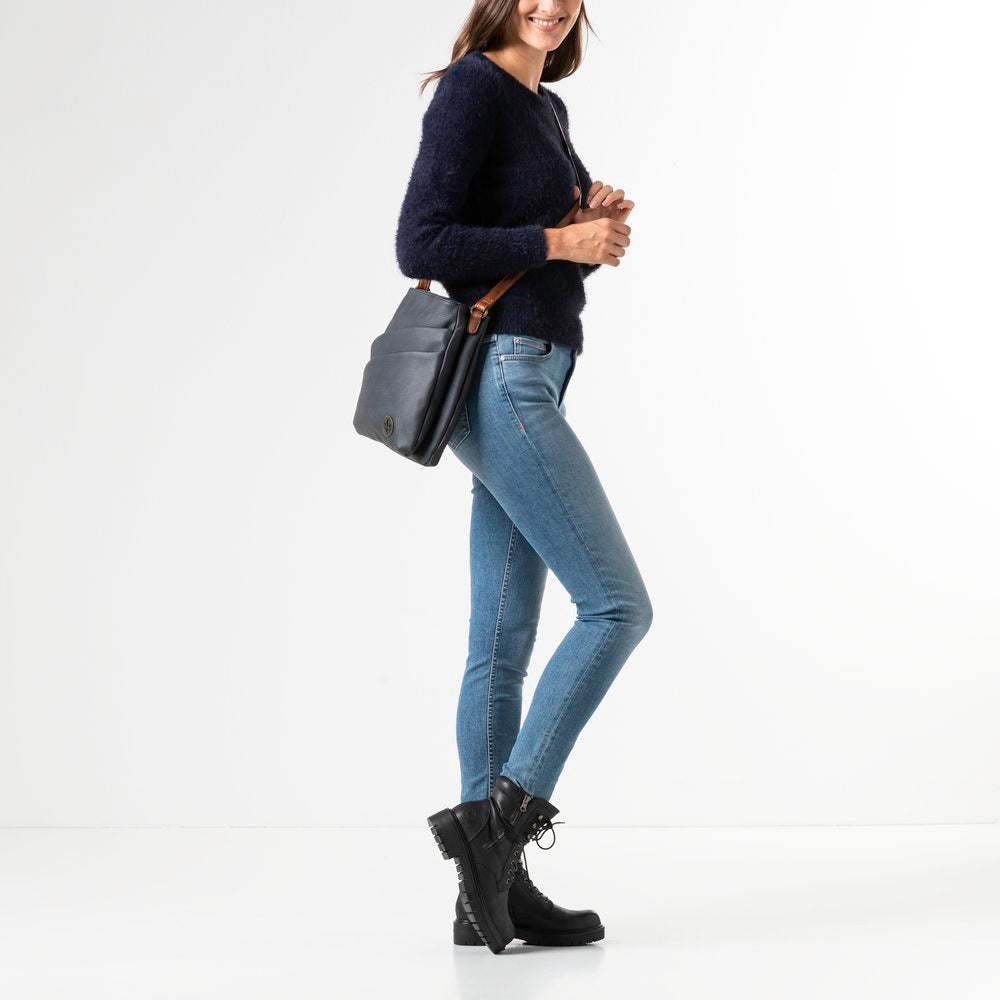 Rieker H1005-14 Ladies Handbag Blue – Schoose - Main Image