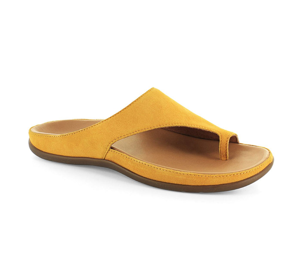 Strive Capri Toe Loop Sandal Amber