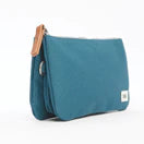 Roka Carnaby Small Sustainable Canvas Wallet Marine