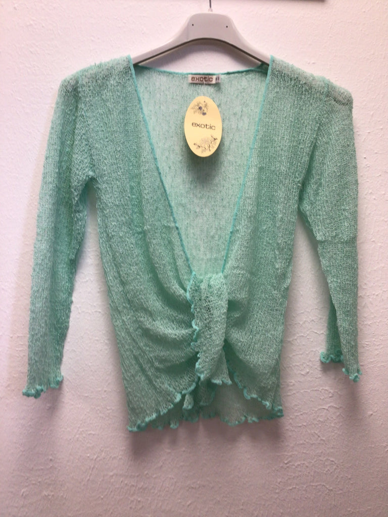 Fine Stretch Knit Shrug/Bolero One Size 8-18