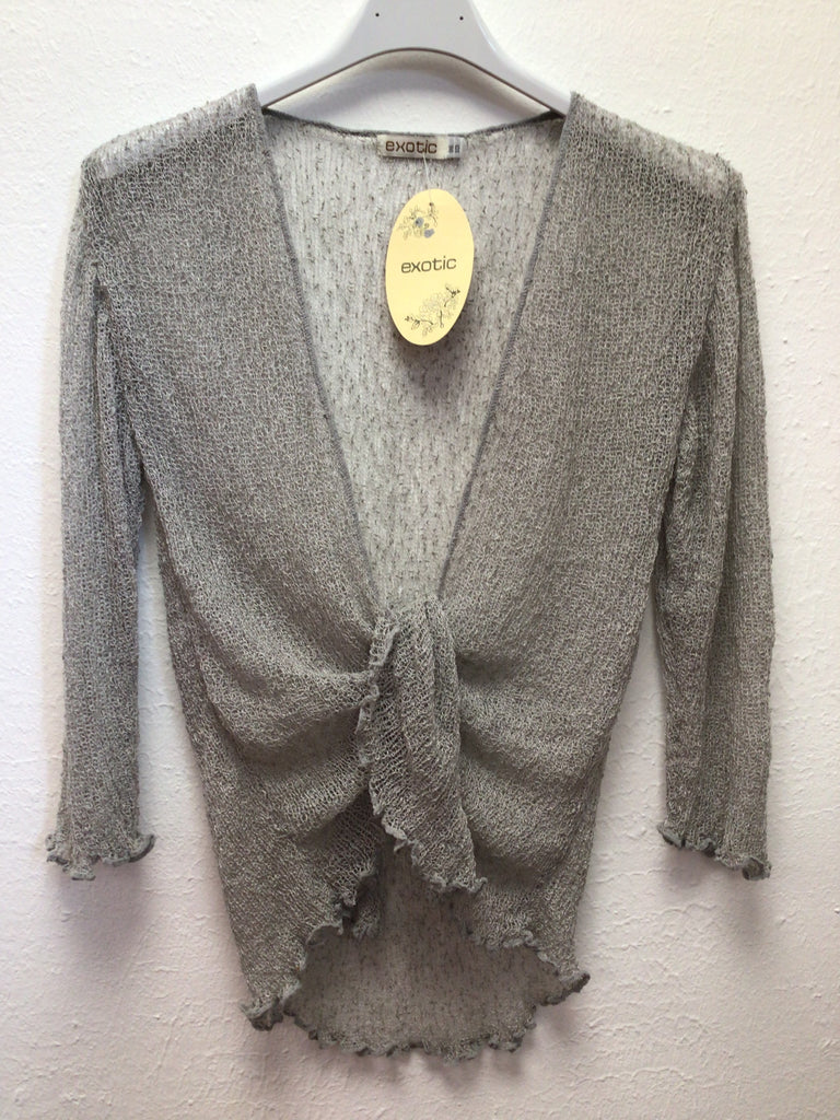 Fine Stretch Knit Shrug/Bolero One Size 8-18