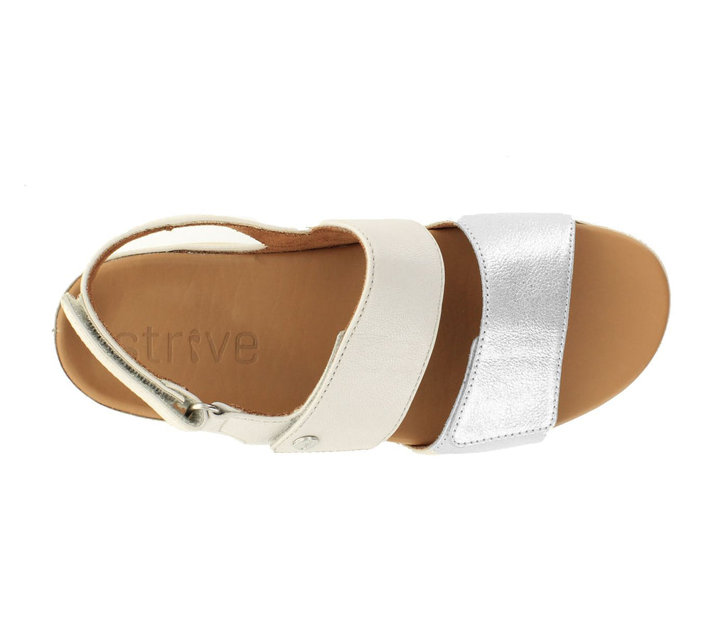 Strive Riviera 11 Adjustable Sandal Silver/Stone